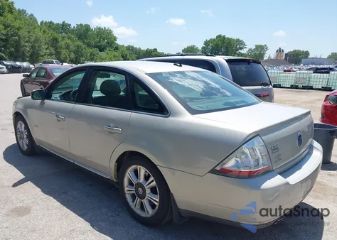 2008 Mercury Sable Premier из США, поврежденный, VIN 1MEHM42WX8G612756